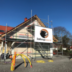 Ställningsvepa 3*2 m komplett