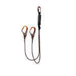 Fallskydds lina Dubbel 1,8m -statisk