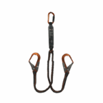 Fallskydds lina Dubbel 1,8m- elastisk